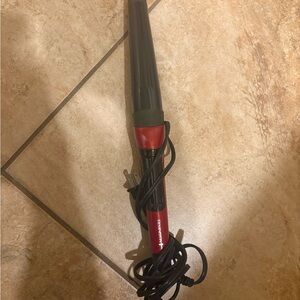 Remington Red and Black Hair Curler